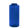 Garyline® Mountaineer Tritan® Bottle with Tethered Lid - 36 oz. - Transparent blue bottle